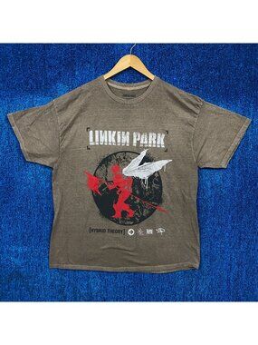 Linkin Park Hybrid Theory Rock Gray T-shirt Size XL